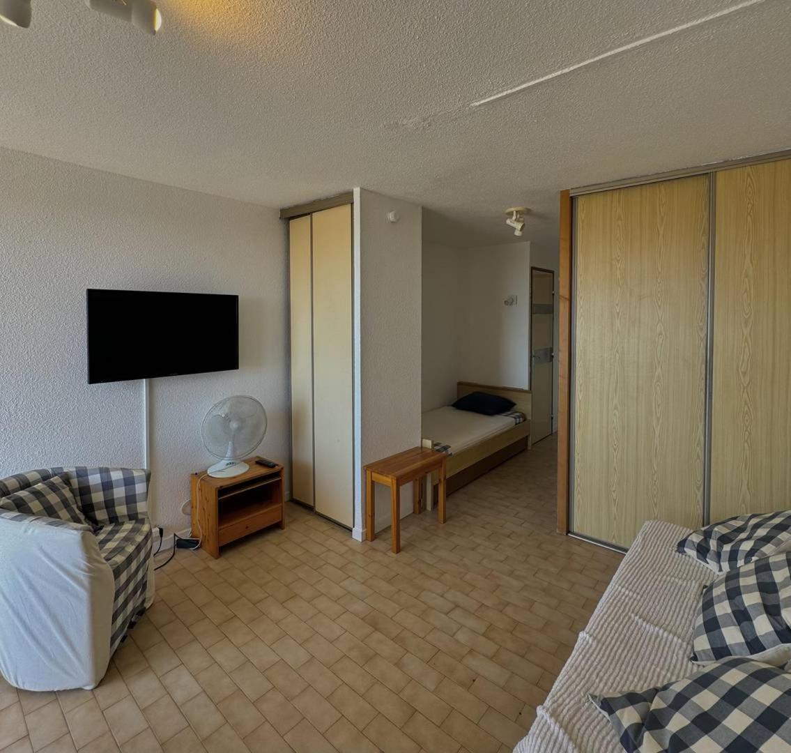 studio 3 personnes accès direct plage - parking privé - 3TVP30 Le Barcarès Exterior foto