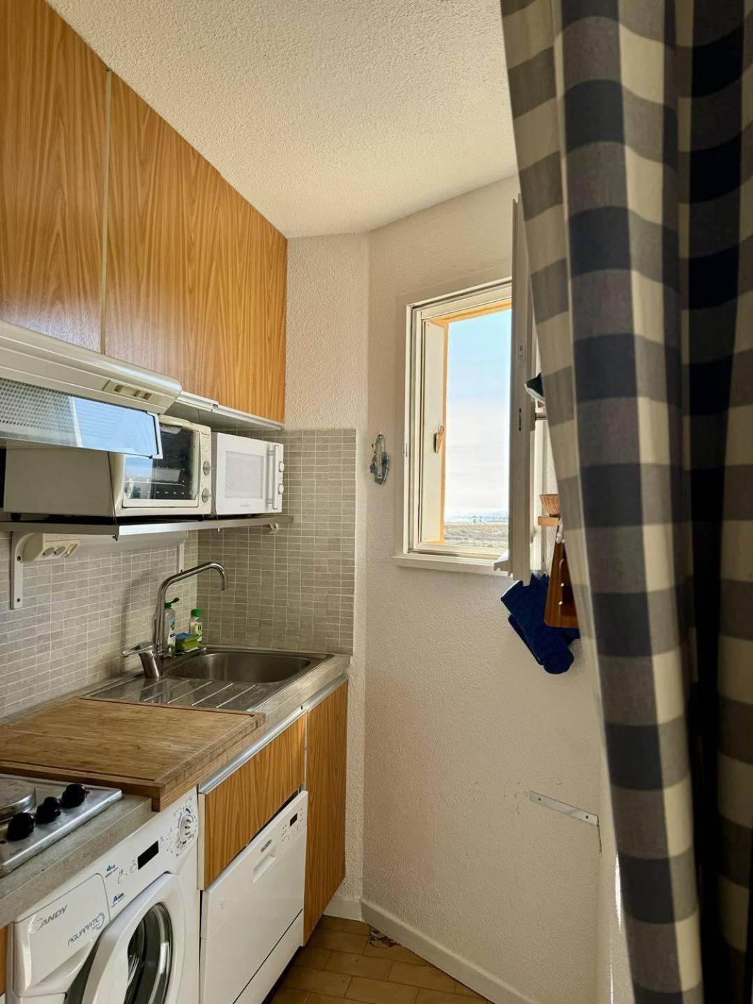 studio 3 personnes accès direct plage - parking privé - 3TVP30 Le Barcarès Exterior foto