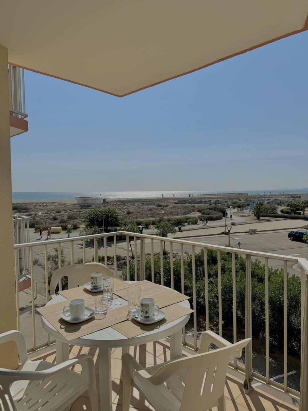 studio 3 personnes accès direct plage - parking privé - 3TVP30 Le Barcarès Exterior foto